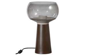 BePureHome Stolní lampa MUSHROOM coffee 37cm